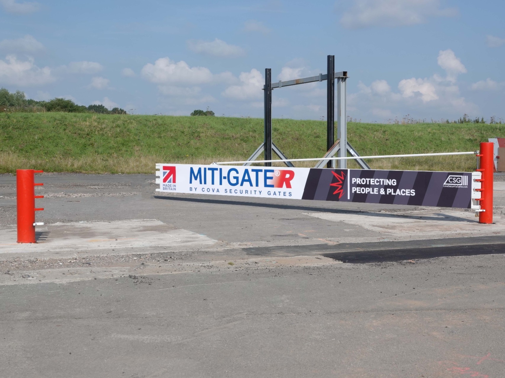 Miti-gate®R - Manual Swing Barrier - Easy to open & close