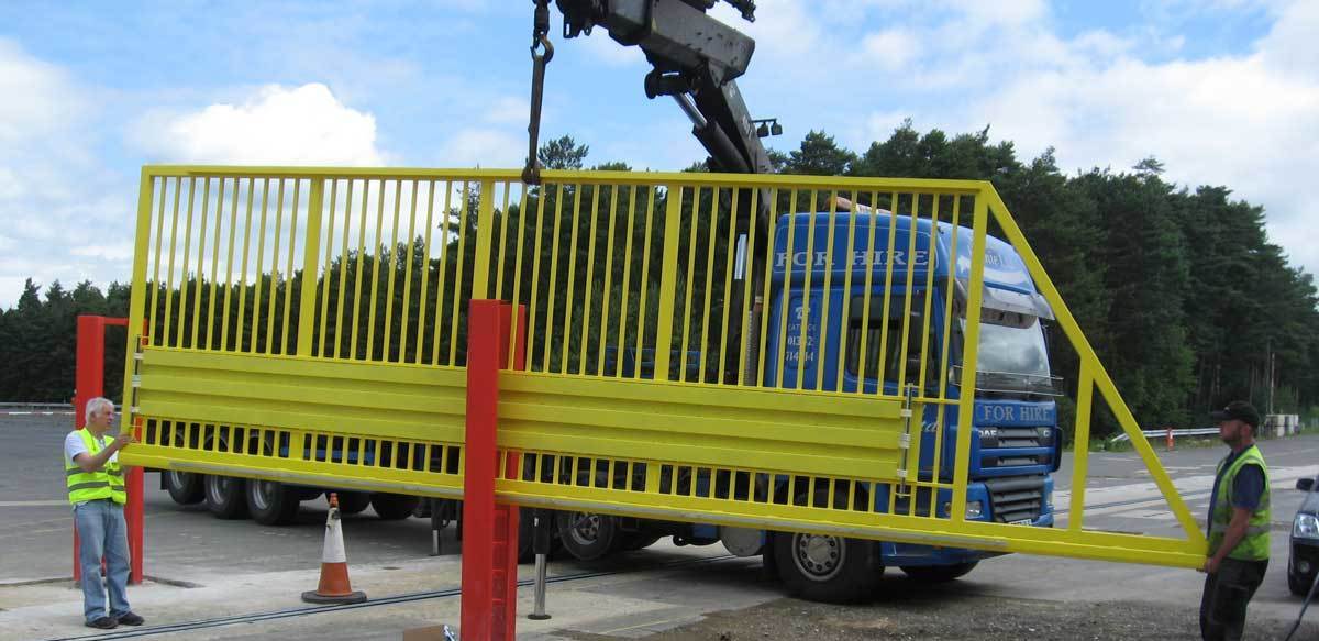 Cova Security Gates Factory Chas Registered